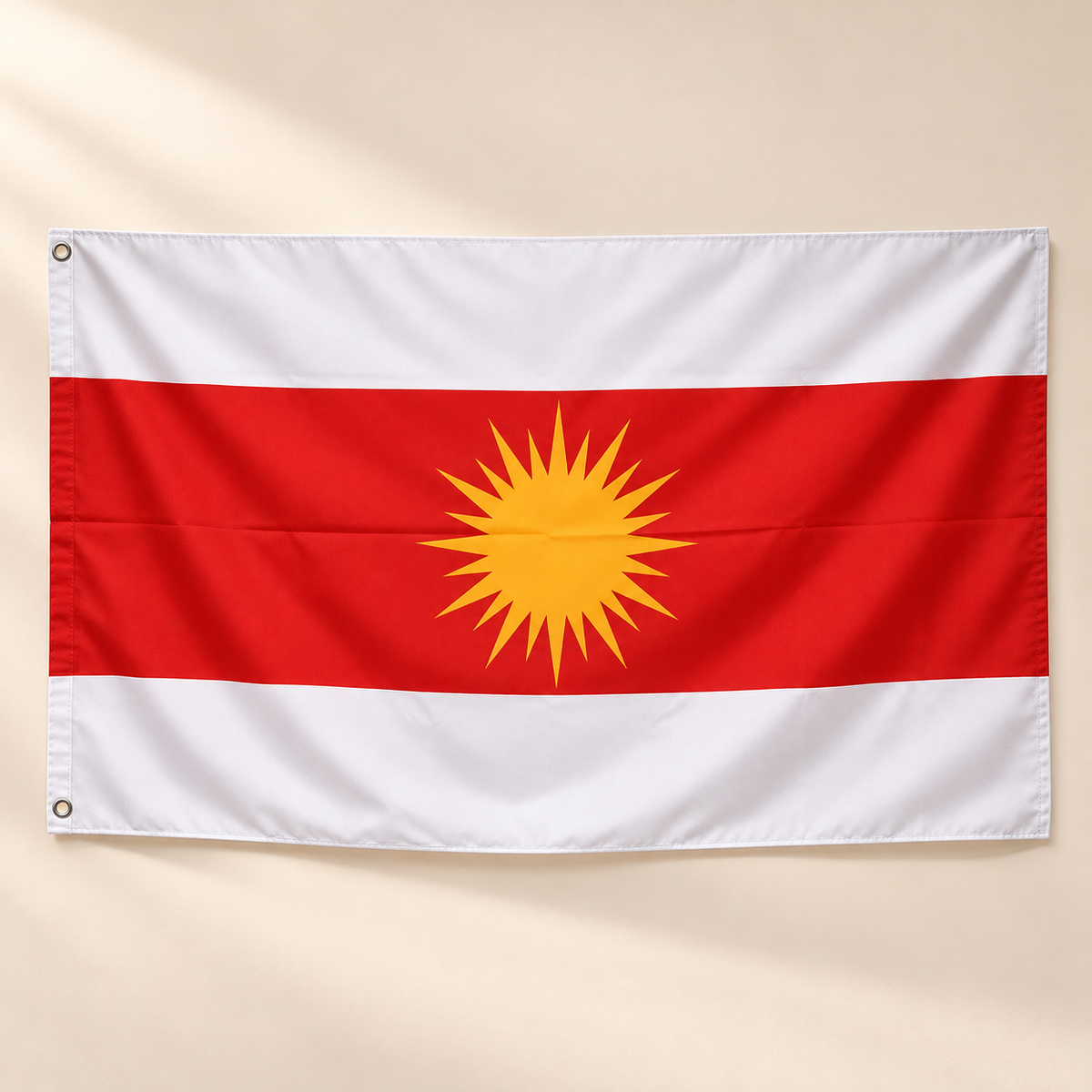 Yazidi Flag — 152 × 91 cm